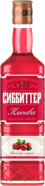 Ликер Сиббиттер Клюква, настойка сладкая, 0.5 л