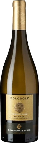 Вино Solosole Vermentino, Bolgheri DOC, 2019