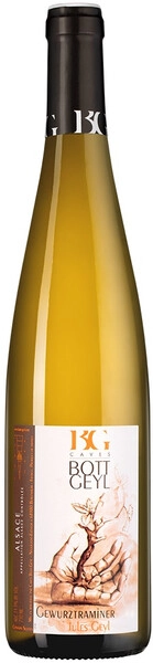 Вино Domaine Bott-Geyl, Gewurztraminer Cuvee Jules Geyl, Alsace AOC, 2019