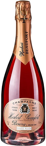 Шампанское Herbert Beaufort, Cuvee Yllen Brut Rose, Bouzy Grand Cru