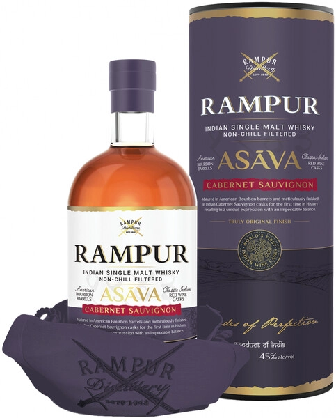 Виски Rampur Asava, in tube, 0.7 л