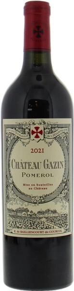 Вино Chateau Gazin, Pomerol AOC, 2021
