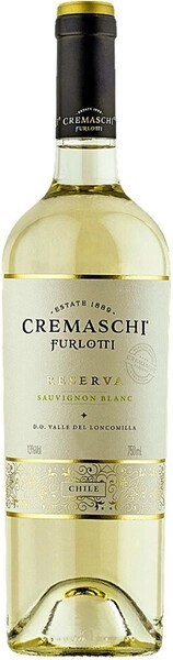 Вино Cremaschi Furlotti, Sauvignon Blanc Reserva, Valley del Loncomilla DO, 2024
