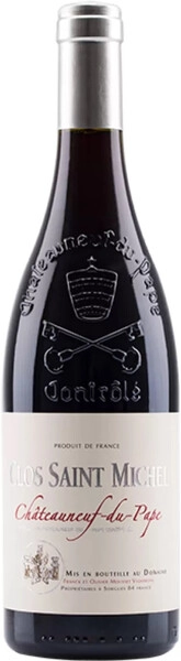 Вино Clos Saint Michel Chateauneuf-du-Pape AOC Rouge, 2021