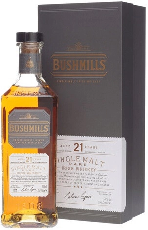 Виски Bushmills 21 Years Old, gift box, 0.7 л