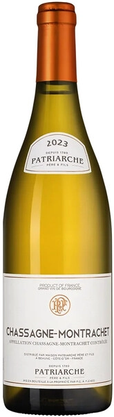 Вино Patriarche, Chassagne-Montrachet AOC Blanc, 2023