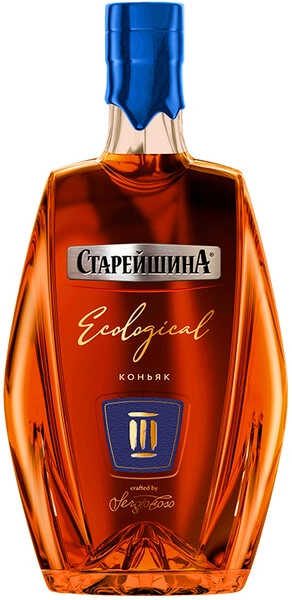 Коньяк Старейшина Трехлетний, 1 л