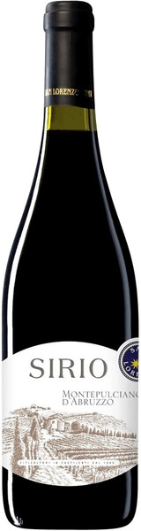 Вино San Lorenzo, Sirio Montepulciano d'Abruzzo DOC, 2021