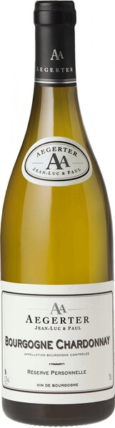 Вино Aegerter, Reserve Personnelle Bourgogne AOC Chardonnay, 2019