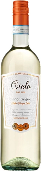 Вино Cielo e Terra, Pinot Grigio delle Venezie DOC, 2024