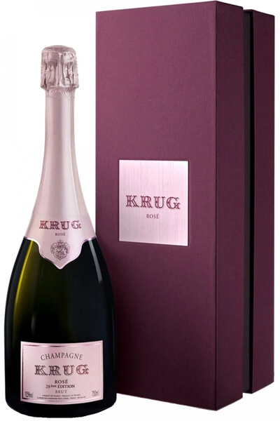 Шампанское Krug, Rose 28eme Edition Extra Brut, gift box