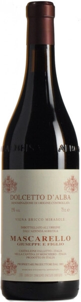 Вино Mascarello, Dolcetto d'Alba Bricco Mirasole DOC, 2019