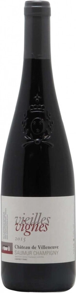Вино Chateau de Villeneuve, Vieilles Vignes, Saumur Champigny AOC, 2015