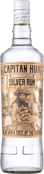 Ром Capitan Huk Silver, 1 л