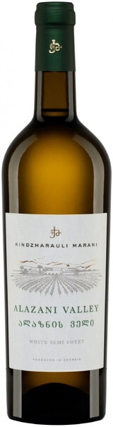 Вино Kindzmarauli Marani, Alazani Valley White, 2023