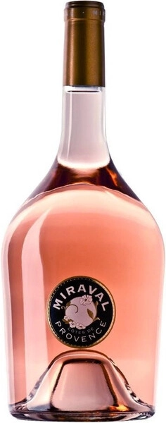 Вино Miraval Rose, Cotes de Provence AOC, 2019, 1.5 л