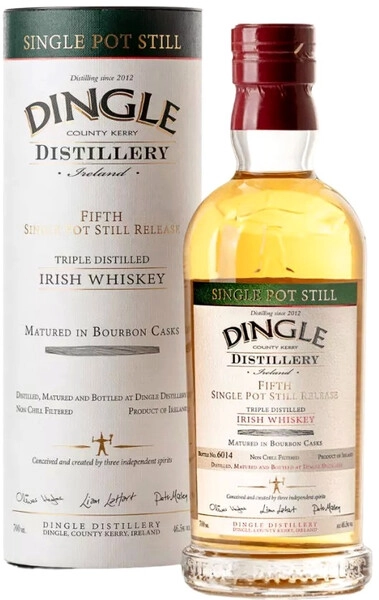 Виски Dingle Single Pot Still Batch №5, in tube, 0.7 л