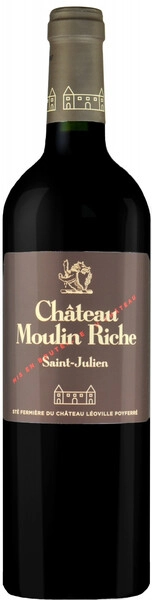 Вино Chateau Moulin Riche, Saint-Julien AOC, 2019, 1.5 л