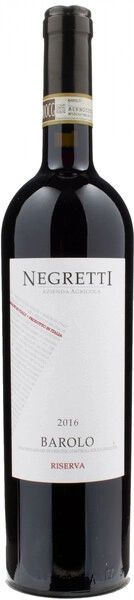 Вино Negretti, Barolo Riserva DOCG, 2016