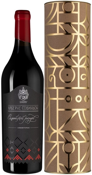 Вино Сикоры, Каберне Совиньон Семейный Резерв, 2016, в подарочной коробке