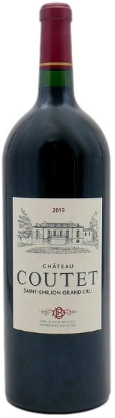 Вино Chateau Coutet, Saint-Emilion Grand Cru АОC, 2019, 1.5 л