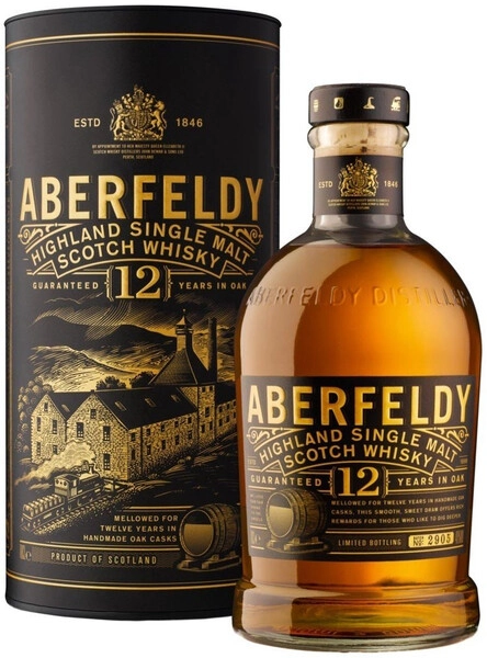 Виски Aberfeldy 12 Years Old, in tube, 0.7 л