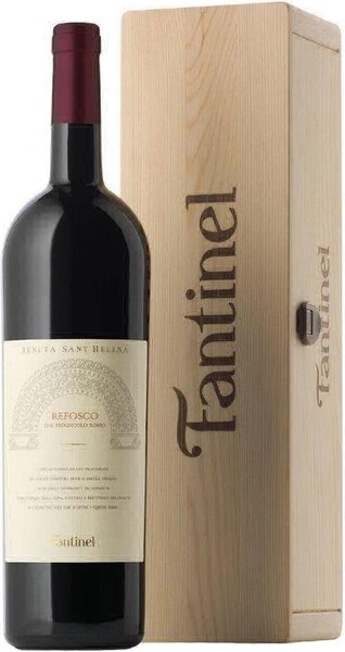 Вино Fantinel, Vigneti Sant'Helena Refosco dal Peduncolo Rosso IGT, 2013, wooden box, 1.5 л