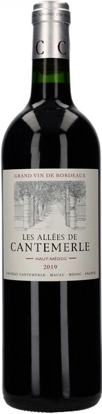Вино Les Allees de Cantemerle, Haut-Medoc AOC, 2019