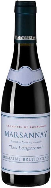 Вино Domaine Bruno Clair, Marsannay Les Longeroies, 2019, 375 мл