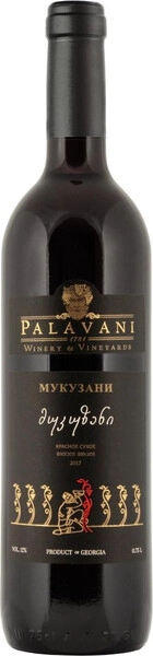 Вино Palavani, Mukuzani, Etiqueta Negra