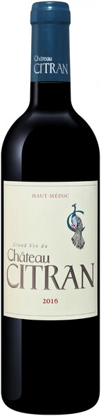 Вино Chateau Citran, Haut-Medoc AOC Cru Bourgeois, 2016