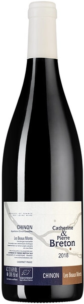 Вино Catherine & Pierre Breton, Chinon Les Beaux Monts AOC, 2018