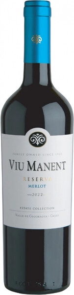 Вино Viu Manent, Estate Collection Reserva Merlot, Colchagua Valley DO, 2022