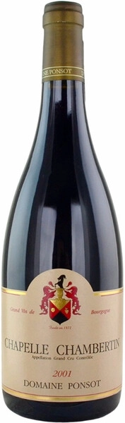 Вино Domaine Ponsot, Chapelle Chambertin Grand Cru AOC, 2001