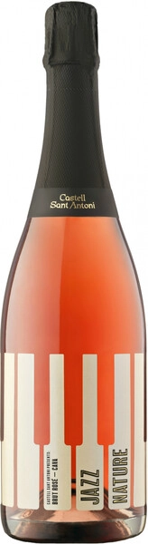 Игристое вино Castel Sant Antoni, Jazz Nature Rose Brut Reserva, Cava DO