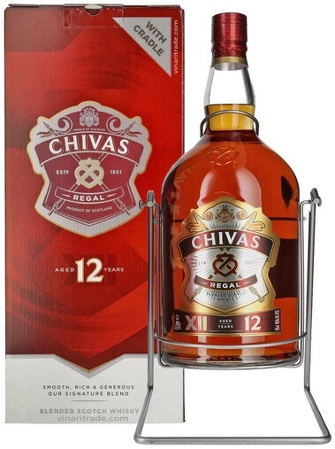 Виски Chivas Regal 12 years old, with box, 4.5 л