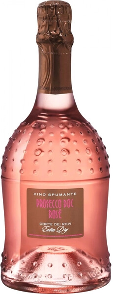 Игристое вино Villa degli Olmi, Corte dei Rovi Rose Extra Dry, Prosecco DOC