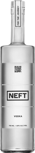 Водка Neft, white bottle, 0.75 л