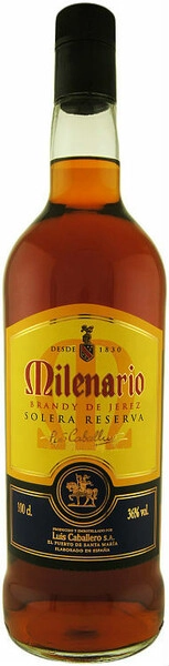 Бренди Luis Caballero, Milenario Solera Reserva, 0.7 л