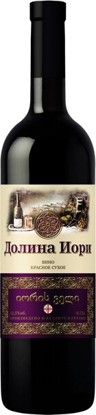 Вино Долина Иори Красное Сухое
