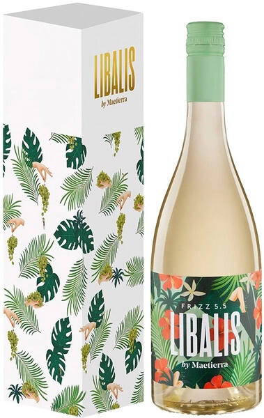 Винный напиток Maetierra, Libalis Frizz, Valles de Sadacia PGI, 2021, gift box