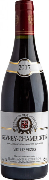 Вино Domaine Harmand-Geoffroy, Gevrey-Chambertin Vieilles Vignes AOC, 2017