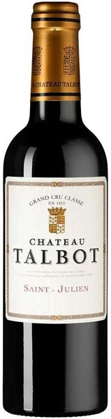 Вино Chateau Talbot, St-Julien AOC 4-me Grand Cru Classe, 2017, 375 мл