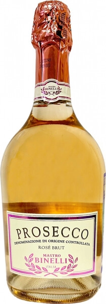 Игристое вино Mastro Binelli Prosecco DOC Rose Brut