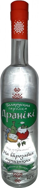 Водка Драники На березовых почках, 0.5 л