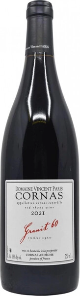Вино Domaine Vincent Paris, Cornas Granit 60 АОC, 2021