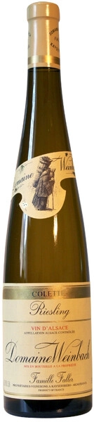 Вино Domaine Weinbach, Riesling Colette, Alsace AOC, 2022