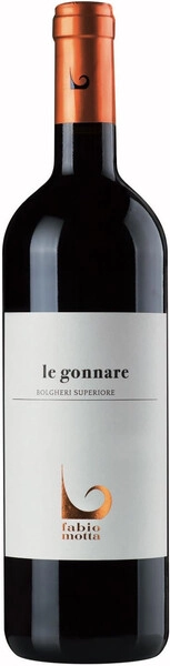 Вино Fabio Motta, Le Gonnare Rosso, Bolgheri Superiore DOC, 2020