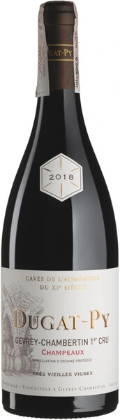 Вино Dugat-Py, Gevrey-Chambertin 1-er Cru Champeaux Tres Vieilles Vignes AOC, 2018
