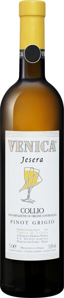 Вино Venica & Venica, "Jesera" Pinot Grigio, Collio DOC, 2024